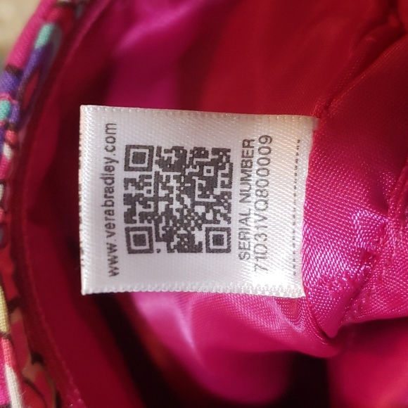 Vera Bradley Hot Pink Fushia Crossbody Set with Wallet - Picture 10 of 14